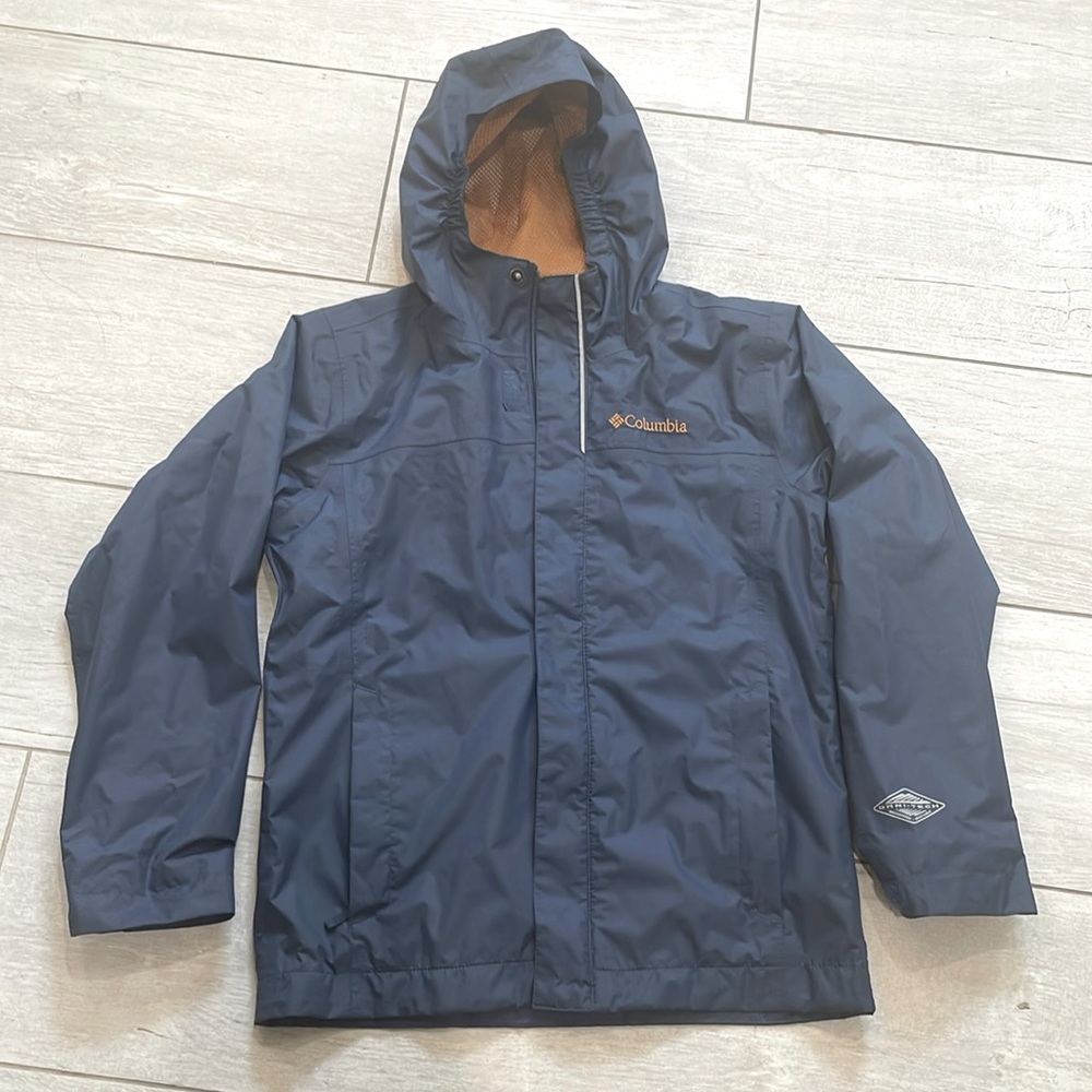 Columbia Kids Rain Wind Jacket Size Small (8)